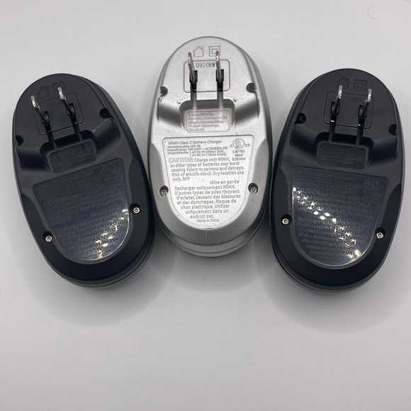 DURACELL CEF-20 NiMH Class 2 Black Battery Charger AA/AAA Batteries SET OF 3 - Picture 3 of 3